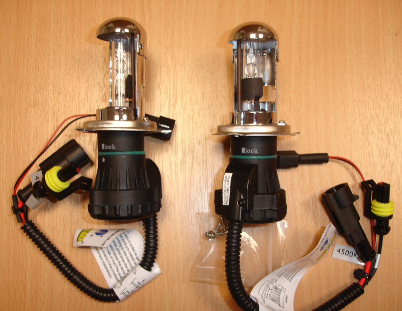H4 H43 Bi Xenon HID Conversion Kit Low High Beam 4300K 5000K 6000K