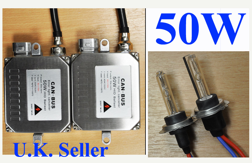 UK SELLER H7 CANBUS XENON AC 50W//55W HID ERROR FREE CONVERSION KIT